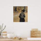 女性、美術館を訪れる - エドガール・ドガの美術 ポスター (キッチン)