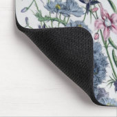 「女性」花Gardenからのヒエンソウ、 マウスパッド (コーナー)