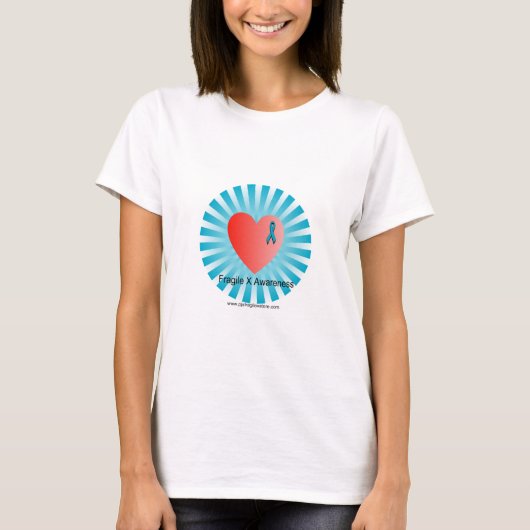 女性-認識度のため Tシャツ (正面)