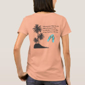 女性 – 軽量Tシャツ Tシャツ (裏面)