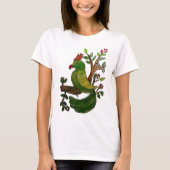 女性 鳥 Tシャツ (正面)