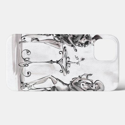 女性 Case-Mate iPhoneケース (裏面 (横))