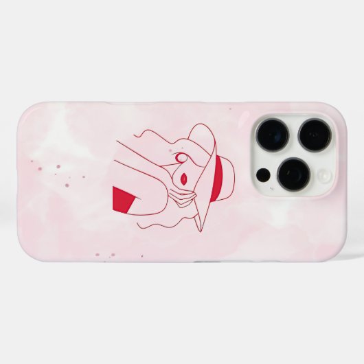 女性 Case-Mate iPhoneケース (裏面 (横))