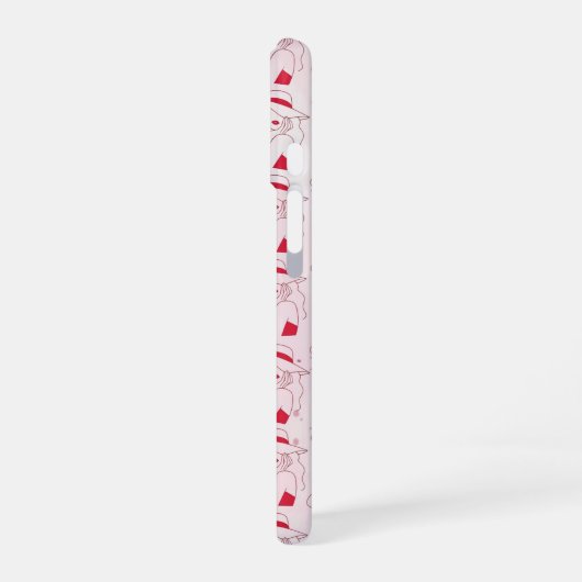 女性 iPhone 16ケース (左側面)
