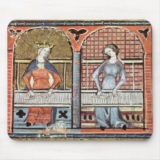 女性、OvideはChretien Legouaisによって書かれて道徳化します マウスパッド (正面)