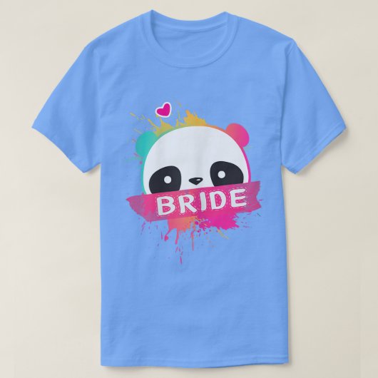 女性 THE BRIDE - 女性の花嫁パーティー Tシャツ (デザイン正面)