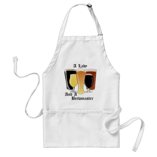女性brewmaster スタンダードエプロン (正面)