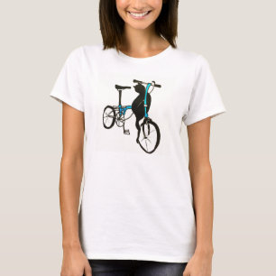 女性Brompton猫のTシャツ Tシャツ
