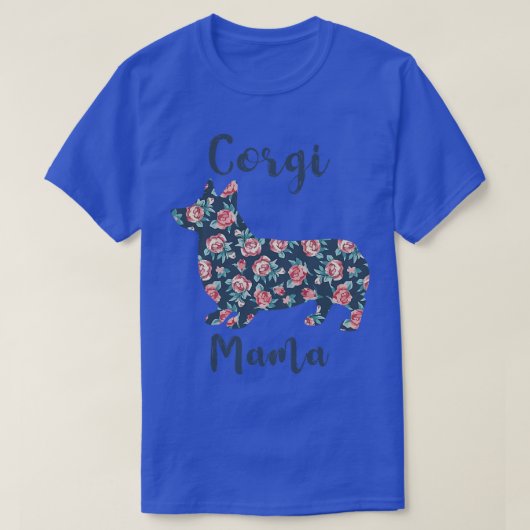 女性Corgi Mamacute Corgi Dog Mom Gives For Love Tシャツ (デザイン正面)