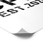 女性CPA 認定 公認会計士 2025年 ポスター (角)