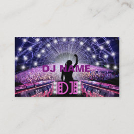 女性DJの名刺 名刺