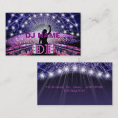 女性DJの名刺 名刺 (正面/裏面)