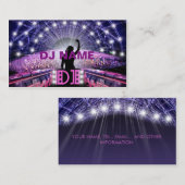 女性DJの名刺 名刺 (正面/裏面)