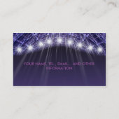 女性DJの名刺 名刺 (裏面)