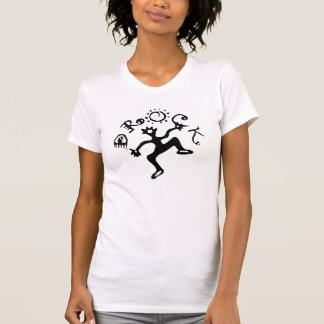 女性Drockロゴタンク Tシャツ