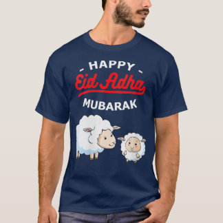 女性Eid Al Adha Eid MubarakハッピーEid Day Musli Tシャツ