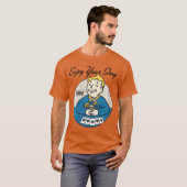 女性Falloutゲーム・ボールトボーイ・ポーカーお楽しみください Tシャツ (正面フル)
