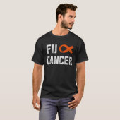 女性FckがんChemo Fがん悩みの贈り物 Tシャツ (正面フル)