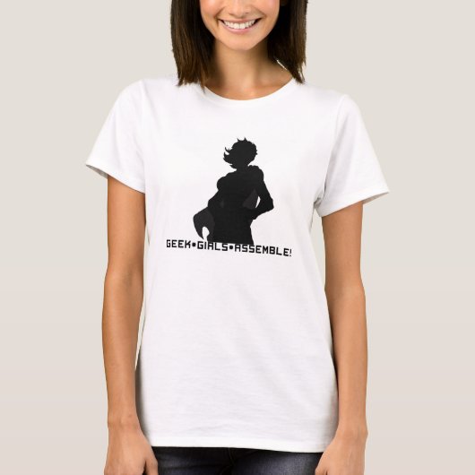 女性GGA英雄アイコン Tシャツ (正面)