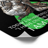 女性Iはストーム非ホジキンリンパ腫クリスチャン ポスター (角)