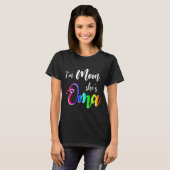 女性I'm Mom They's Oma Lesbian Mom's Day Tシャツ (正面フル)