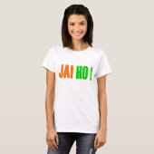 女性JAI HO Tシャツ (正面フル)