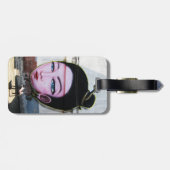 女性Lao Graffiti Street Art ラゲッジタグ (裏面横)