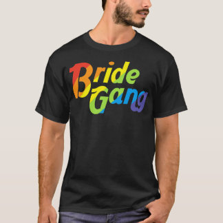 女性LGBTのゲイ・結婚マリッジ・ブライド・集団・プレミウ Tシャツ
