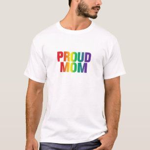 女性LGBTプライド認識度月2017 誇りを持ったママT Tシャツ