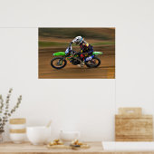 女性MXレーサー ポスター (キッチン)