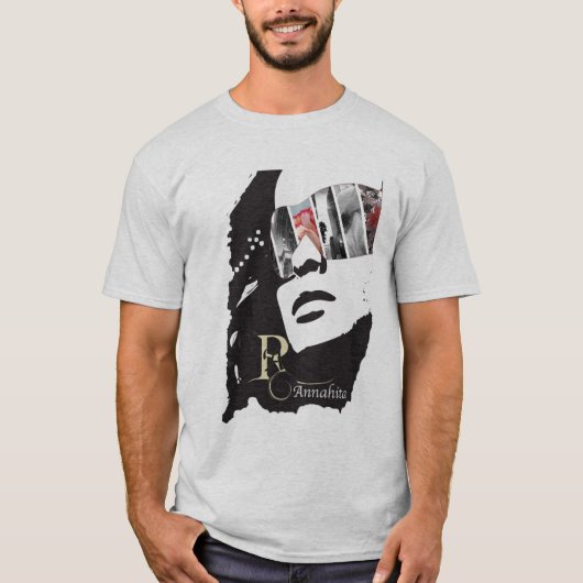 女性SunglassのベクトルAR Annahita Tシャツ (正面)