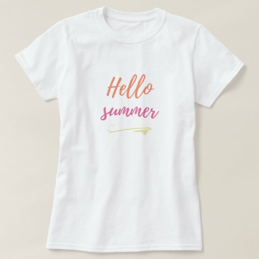 女性Tシャツの個人用設定 Tシャツ (デザイン正面)