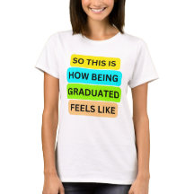 女性Tシャツ白SO_THIS_IS_HOW_BEING_GRADED