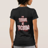 女性Tシャツ(正面図) Tシャツ (裏面)