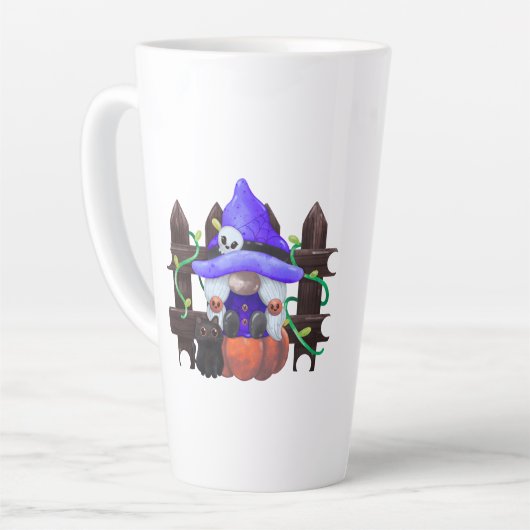 女性Tシャツ、男性シャツ、ママ幽霊Tシャツ、 カフェラテマグ (左アングル)