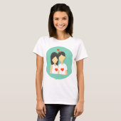 女性Tシャツ Tシャツ (正面フル)