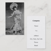 女性Time 名刺 (正面/裏面)