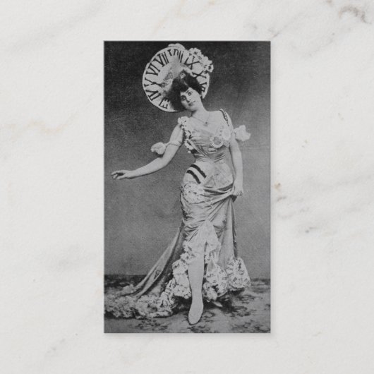 女性Time 名刺 (正面)