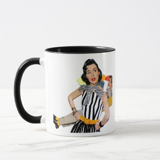 女性Was Insulted マグカップ (左)