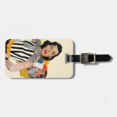 女性Was Insulted ラゲッジタグ (正面横)