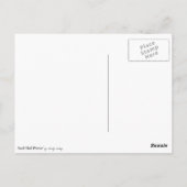 女恋しく思の子の詩：鳥小屋と2羽の鳥 ポストカード (裏面)