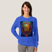 女感じのTシャツ Tシャツ (正面フル)