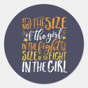 女感動的の子の引用文規模 ラウンドシール