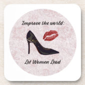 女感動的性に任せる コースター (正面)