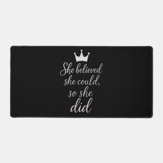 女感動的性引用文 デスクマット (正面)