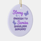 女感動的肩手術 セラミックオーナメント (右)