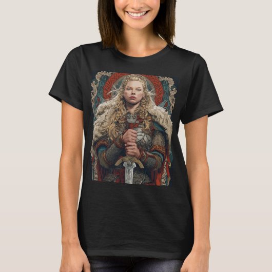 女戦士バイキング Tシャツ (正面)