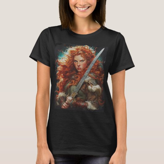女戦士バイキング Tシャツ (正面)