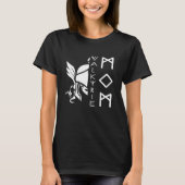 女戦士ヴァイキング神話のワルキューレ母 Tシャツ (正面)