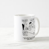 女房がばくち打ち遊を不平にする コーヒーマグカップ (正面右)